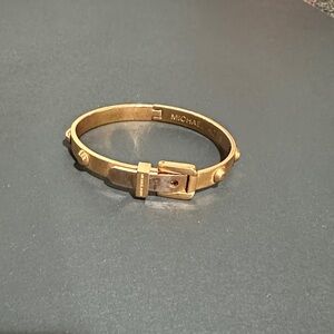 Michael Kors copper-tone Buckle Bracelet